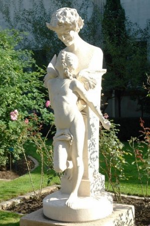 Statue, sculpture de jardin